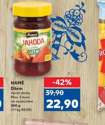 Kaufland Hamé džem nabídka
