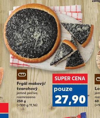 Kaufland Frgál makový / tvarohový nabídka