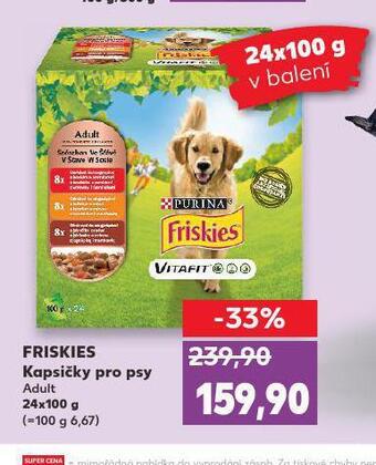 Kaufland Friskies kapsičky pro psy nabídka