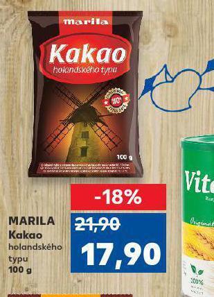Kaufland Marila kakao nabídka