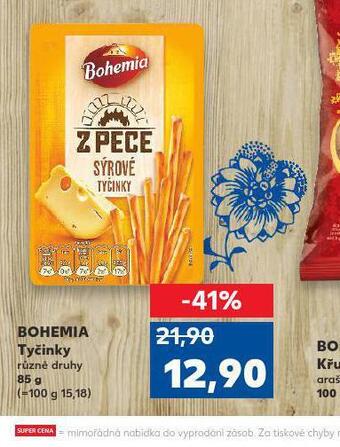 Kaufland Bohemia tyčinky nabídka