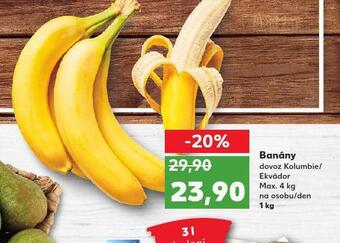 Kaufland Banány nabídka