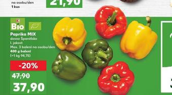 Kaufland Paprika mix nabídka