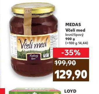 Kaufland Medas včelí med nabídka