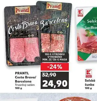 Kaufland Prantl costa brava nabídka