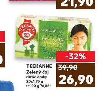 Kaufland Teekanne zelený čaj nabídka