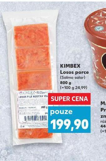 Kaufland Kimbex losos porce nabídka