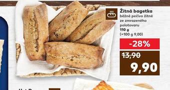 Kaufland Žitná bagetka nabídka