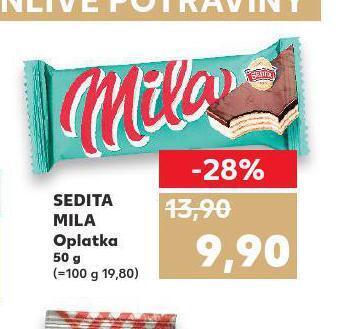 Kaufland Sedita mila oplatka nabídka