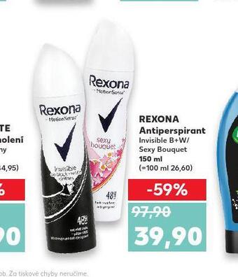 Kaufland Rexona antiperspirant nabídka