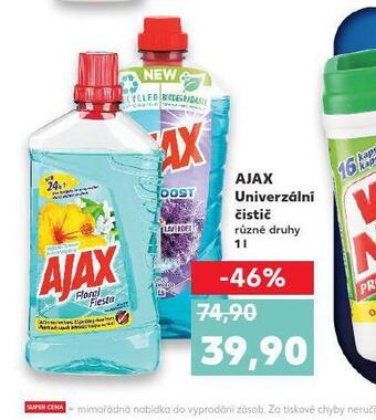 Kaufland Ajax univerzální čistič nabídka