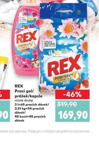 Kaufland Rex prací prostředek nabídka