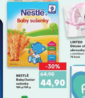 Kaufland Nestlé baby / junior sušenky nabídka