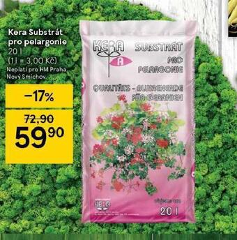 Tesco Kera substrát pro pelargonie nabídka