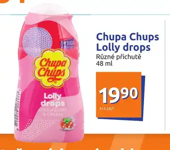 Action Chupa Chups Lolly drops 48ml nabídka