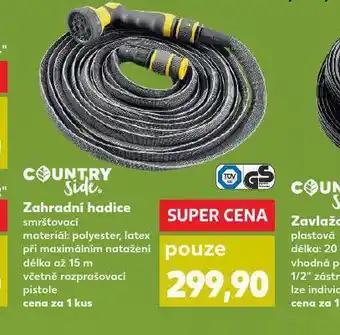 Kaufland Hadice zahradní smršťovací nabídka