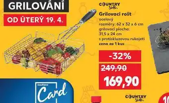 Kaufland Grilovací rošt nabídka