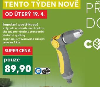 Kaufland Impulzní postřikovač nabídka