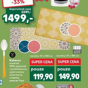 Kaufland Koberec 67 x 180 cm nabídka