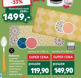 Kaufland Koberec 57 x 150 cm nabídka