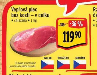 Jip Vepřová plec bez kosti nabídka