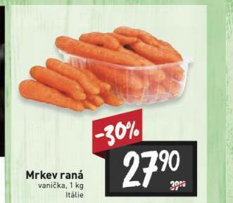 Billa Mrkev raná nabídka