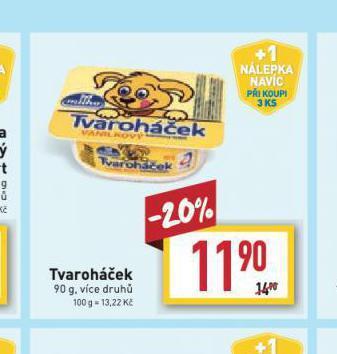 Billa Tvaroháček nabídka