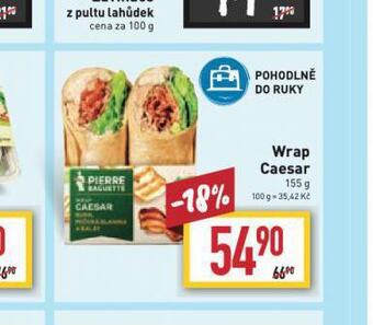 Billa Wrap caesar nabídka