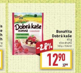 Billa Bonavita dobrá kaše nabídka