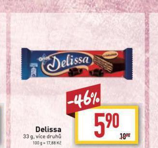 Billa Delissa nabídka