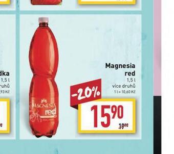 Billa Magnesia red nabídka
