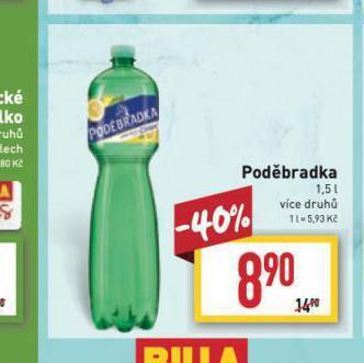 Billa Poděbradka nabídka