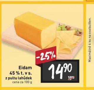 Billa Eidam 45% nabídka