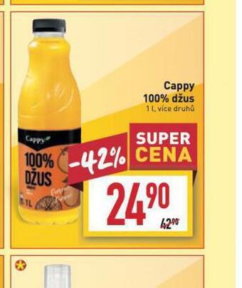 Billa Cappy 100% džus nabídka