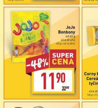 Billa Jojo bonbony nabídka