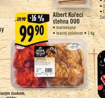 Jip Albert kuřecí stehna duo nabídka