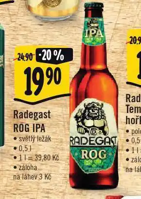 Jip Pivo radegast rod ipa nabídka