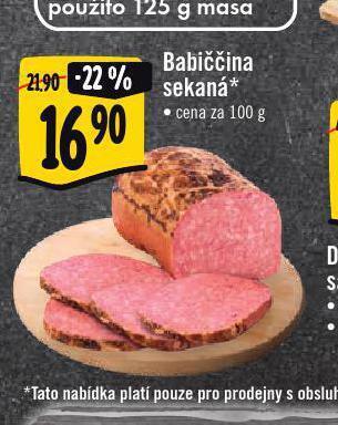 Jip Babiččina sekaná nabídka