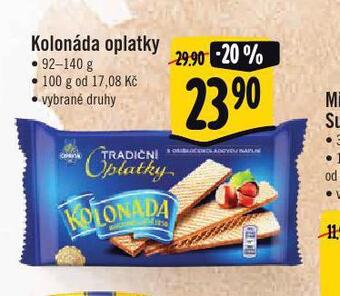 Jip Kolonáda oplatky nabídka