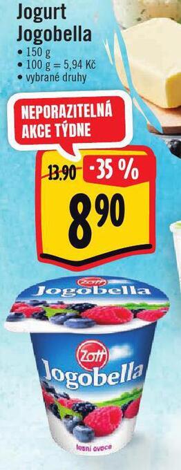 Jip Jogurt jogobella nabídka