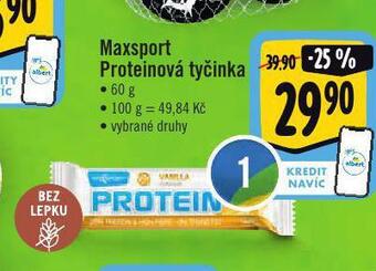 Maxsport proteinová tyčinka