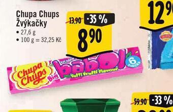Jip Chupa chups žvýkačky nabídka