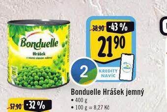 Jip Bonduelle hrášek jemný nabídka