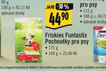 Jip Friskies funtastix pochoutky pro psy nabídka