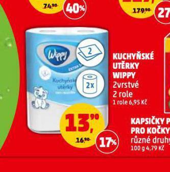 Penny Market Wippy kuchyňské utěrky nabídka