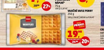 Penny Market Vaječné vafle penny nabídka