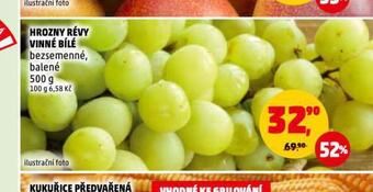 Penny Market Hrozny révy vinné bílé nabídka
