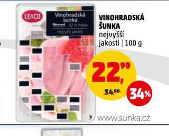 Penny Market Vinohradská šunka nabídka