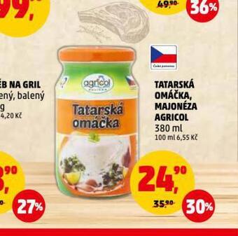 Penny Market Tatarská omáčka, majonéza agricol nabídka