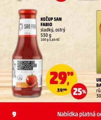 Penny Market Kečup san fabio nabídka